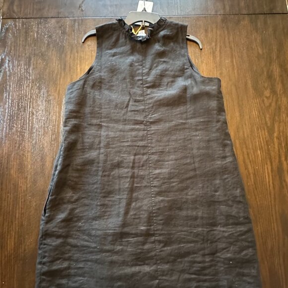 Tommy Bahama Two Palms Ruffle Shift Dress Black XL NWT - Picture 4 of 4